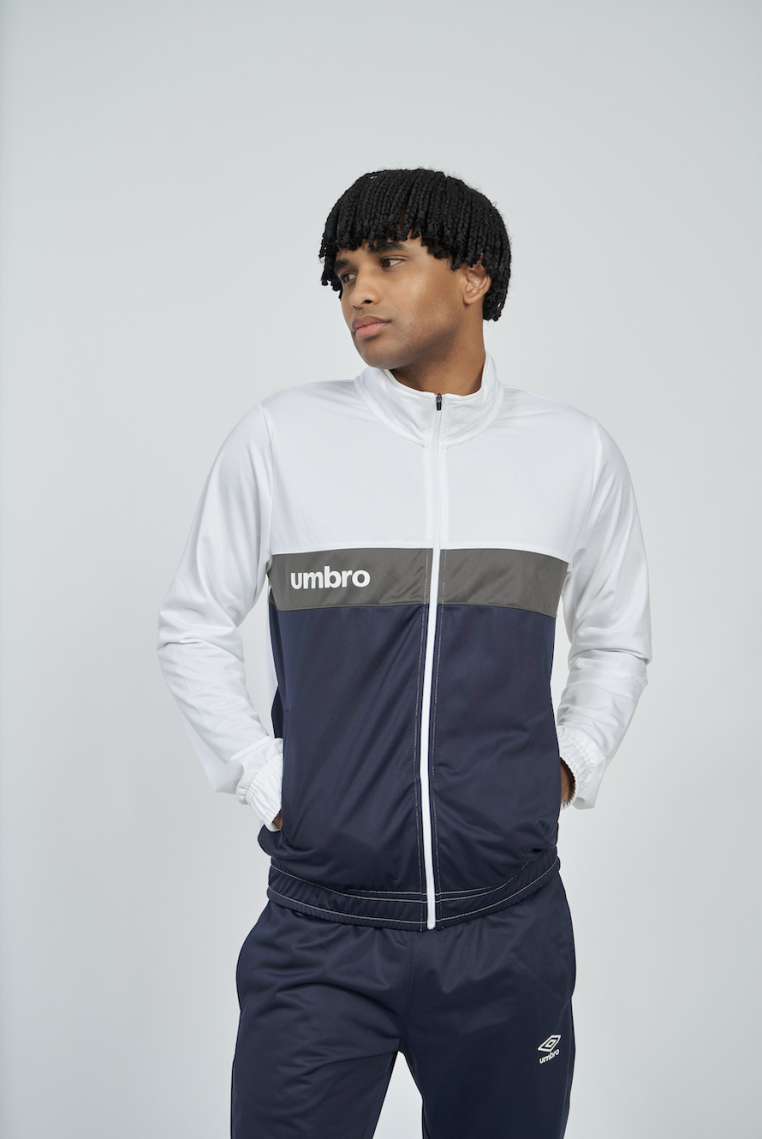 Umbro Fw Sportswear Track Top Jacket Brilliant White / Dark Navy / Gunmetal