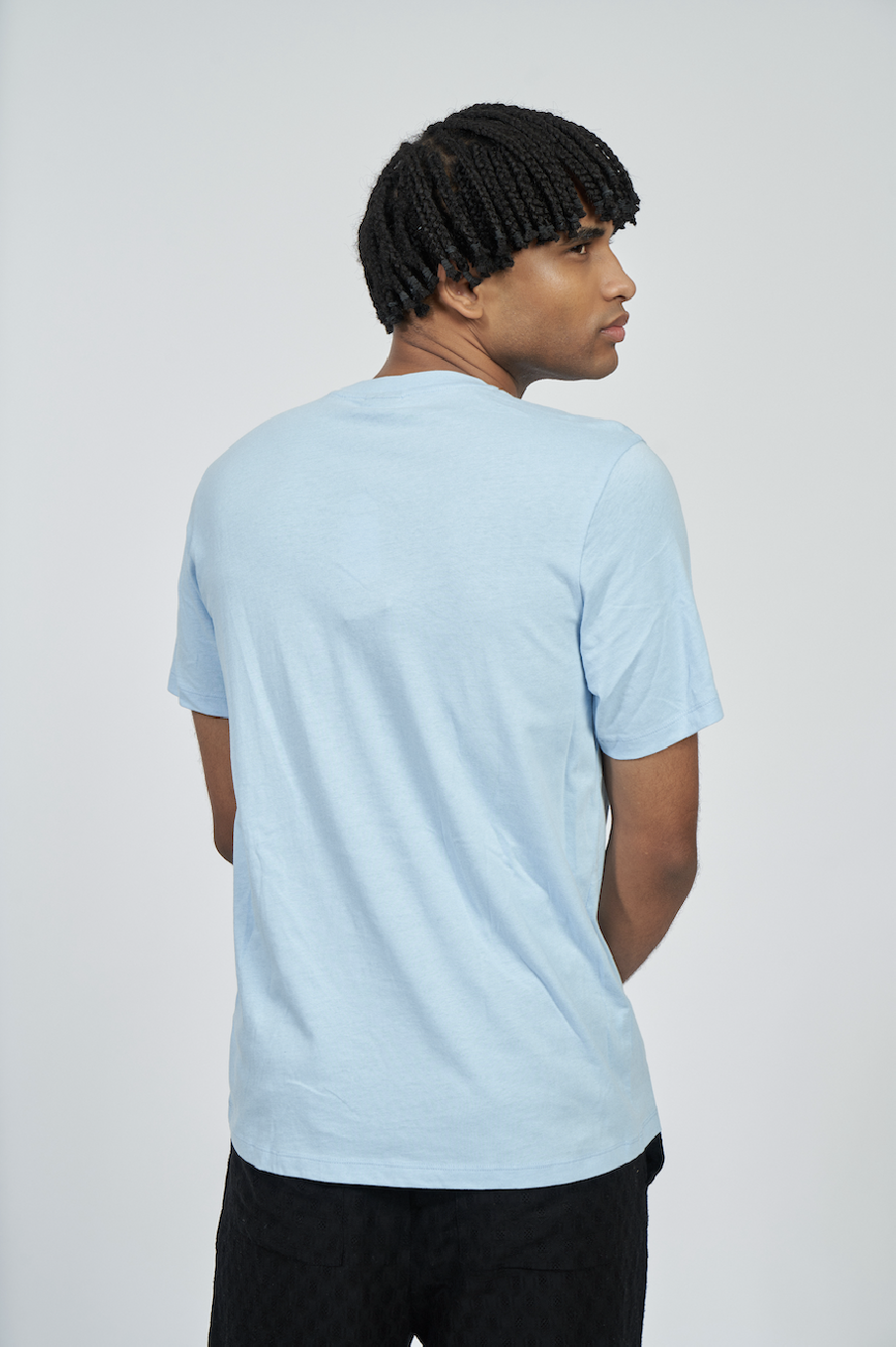 Umbro FW Layered Box Logo Graphic Tee Clear Sky T-Shirt
