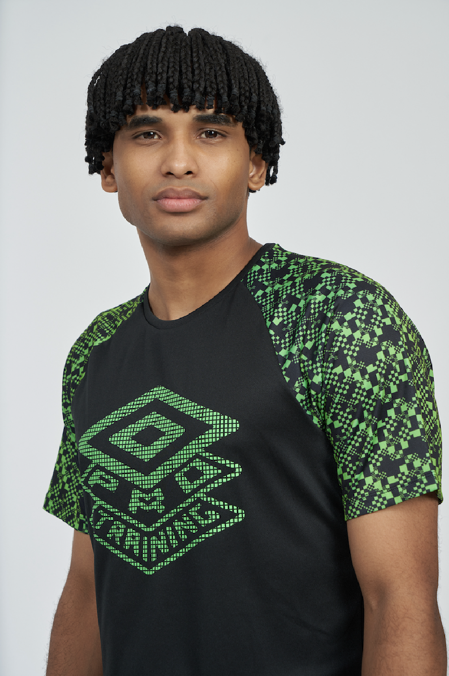 T-shirt Umbro Pro Training Active Graphic Sleeve Jersey Black / Andean Toucan