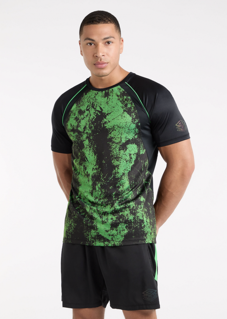 Camiseta Umbro Pro Training Graphic Jersey Black / Andean Toucan