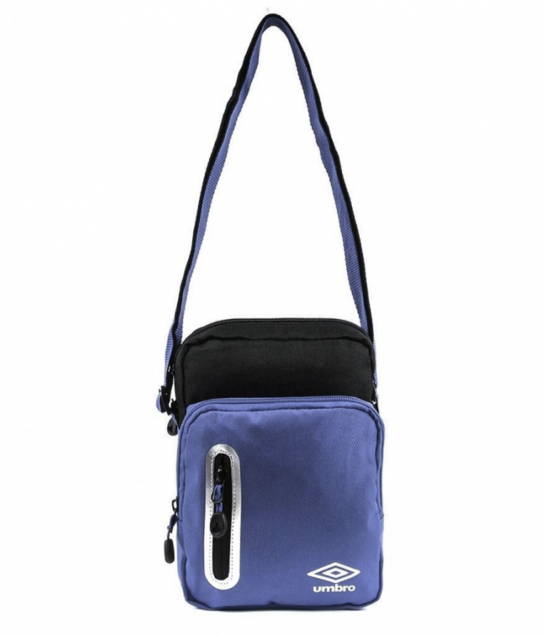 Umbro Paton Black / Blue Shoulder Bag