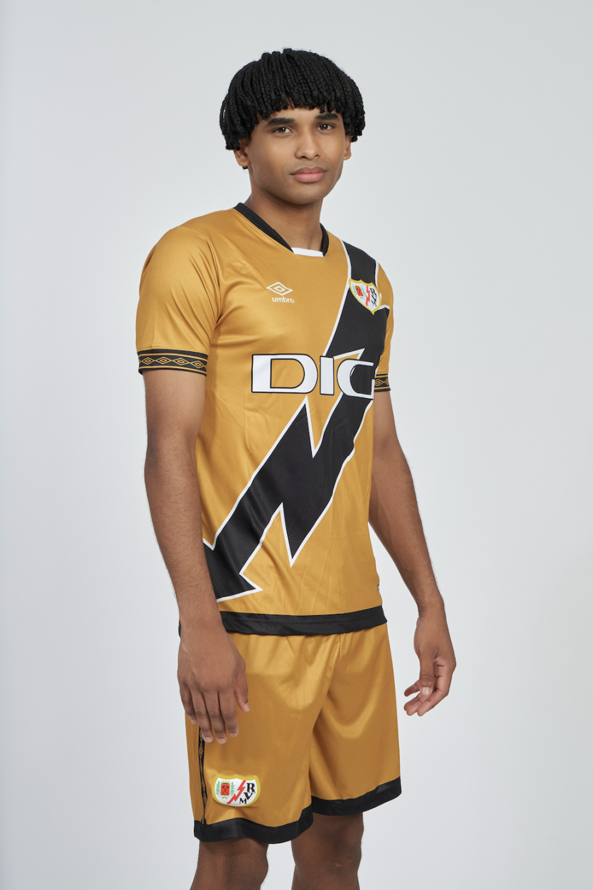 UMBRO RAYO VALLECANO THIRD 23-24 JERSEY CON DORSAL 2