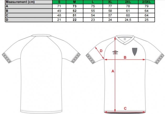 copy of JERSEY UMBRO RAYO VALLECANO...