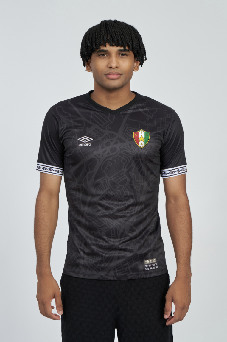 Camiseta Umbro CF Estrela da Amadora Goalkeeper 23-24 Jersey Sin Sponsor Black