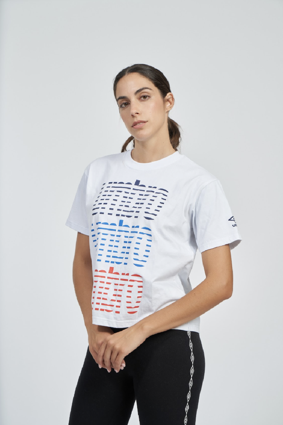 Umbro Chomolhari T-shirt White/Blue/Sky/Pink