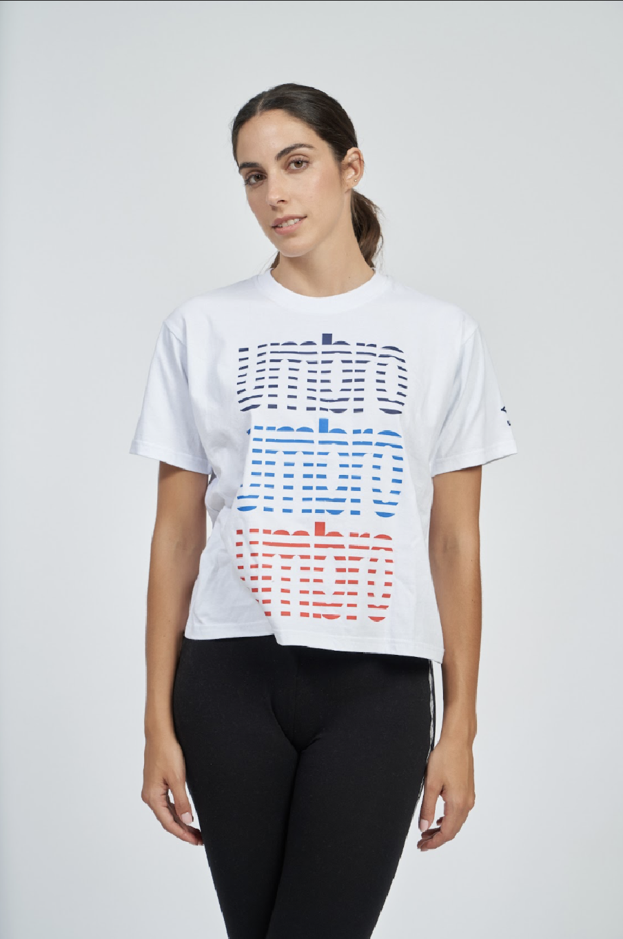 Umbro Chomolhari T-shirt White/Blue/Sky/Pink