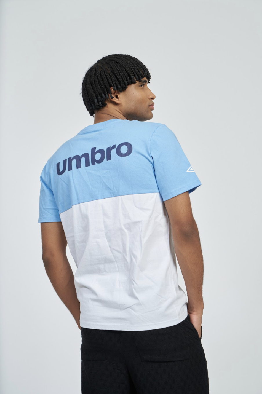 Camiseta Umbro Blue Céu de Alteração / Branco / Marinha
