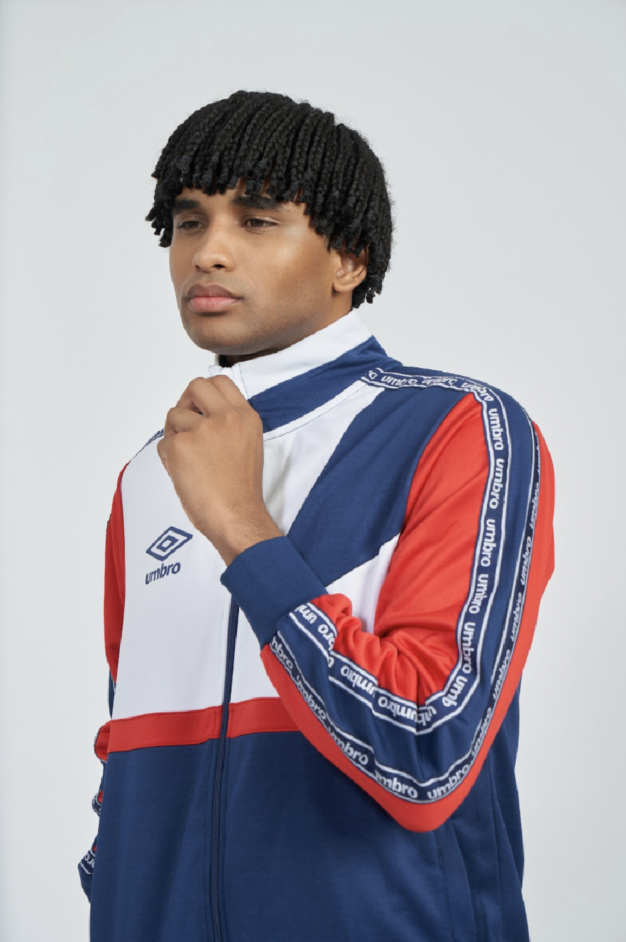 Tracksuit Umbro Kanchenjunga Nay / Branco / Rede