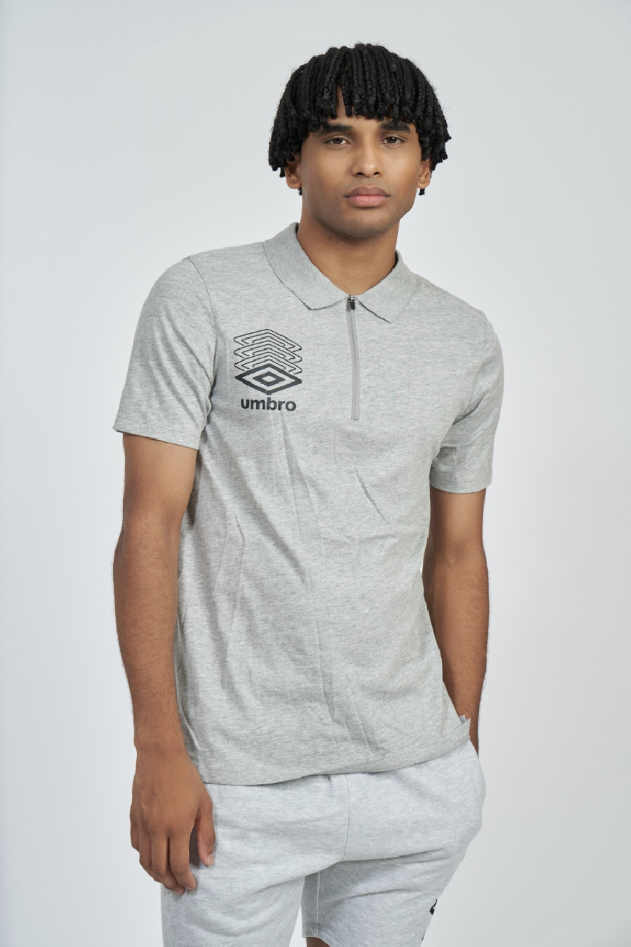 Polo Umbro Terrace Grey Marl
