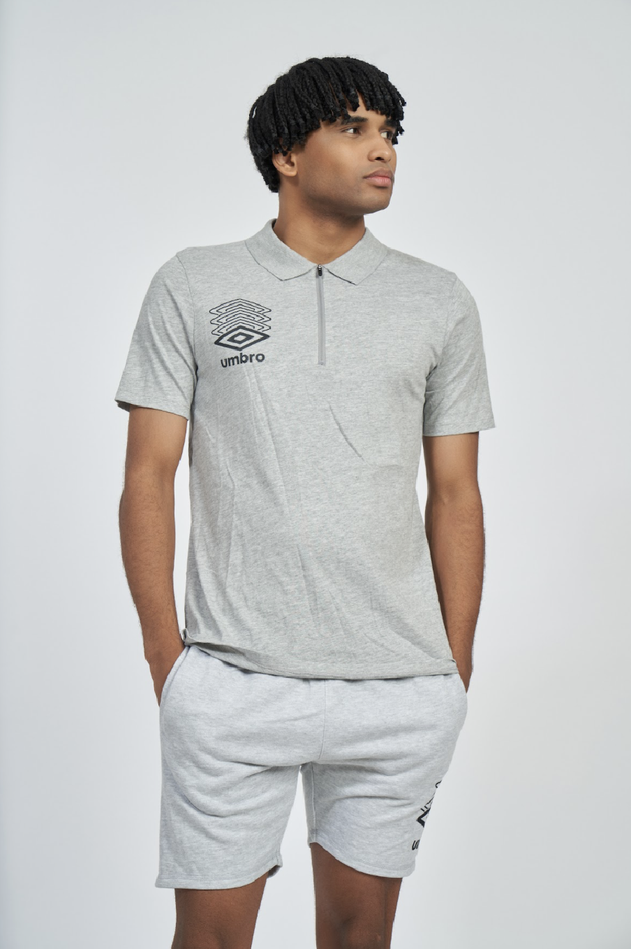 Polo Umbro Terrace Grey Marl
