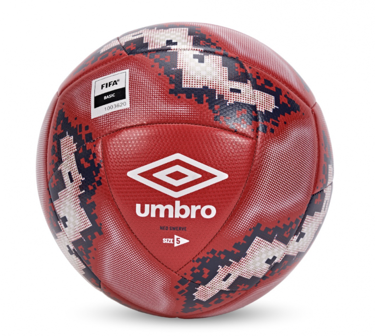 Balón de Fútbol Umbro Neo Swerve Vermillion / White / Estate Blue