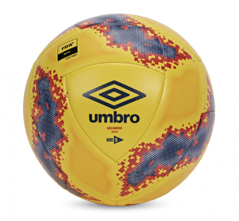 Balón de Fútbol Umbro Neo Swerve Yellow / Estate Blue / Red