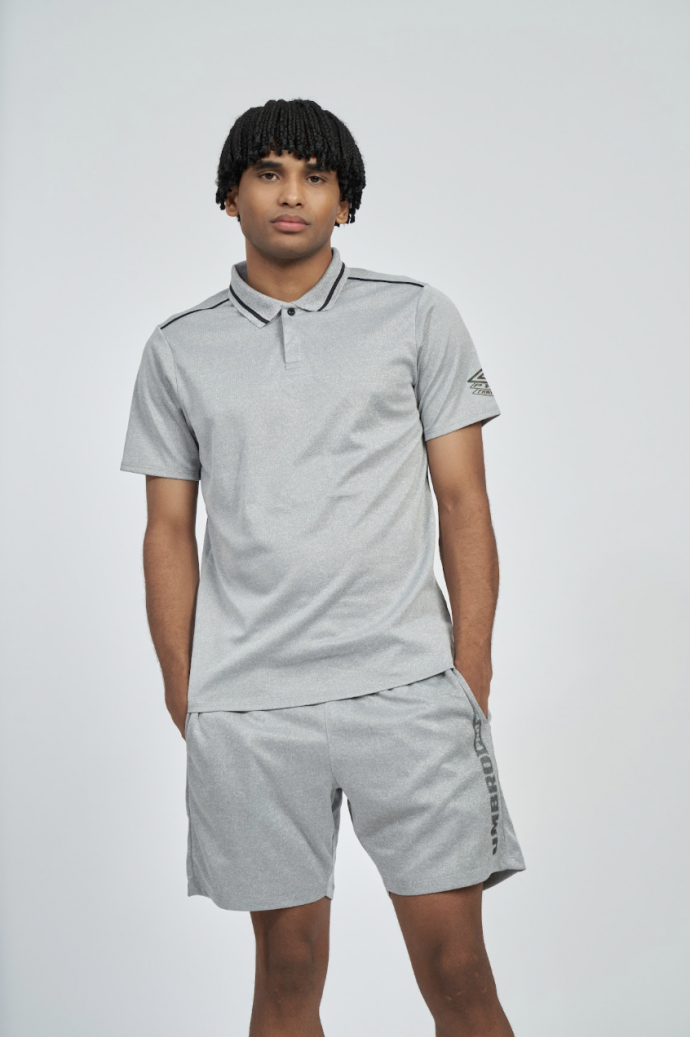 Polo Umbro Pro Training Active Cinza...
