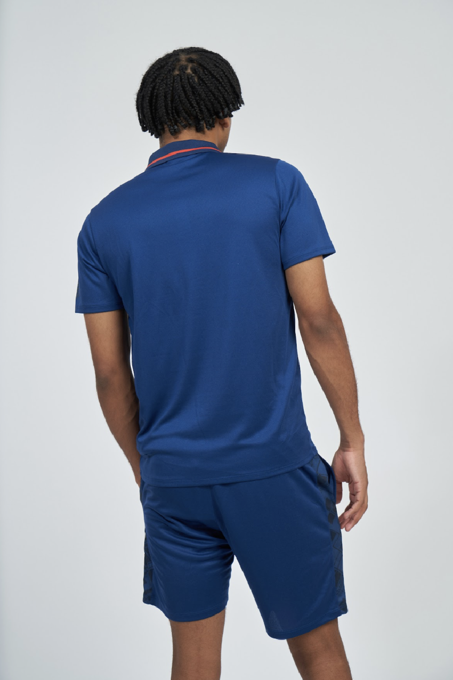 Polo Umbro Pro Training Active Estate Blue / Rococco Red