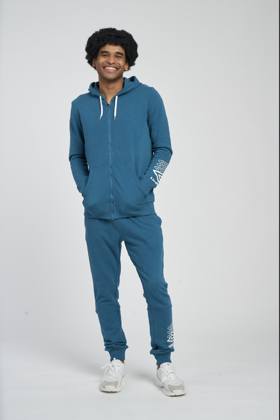 UMBRO FW TERRACE ZIP HOODIELYONS BLUE JACKET