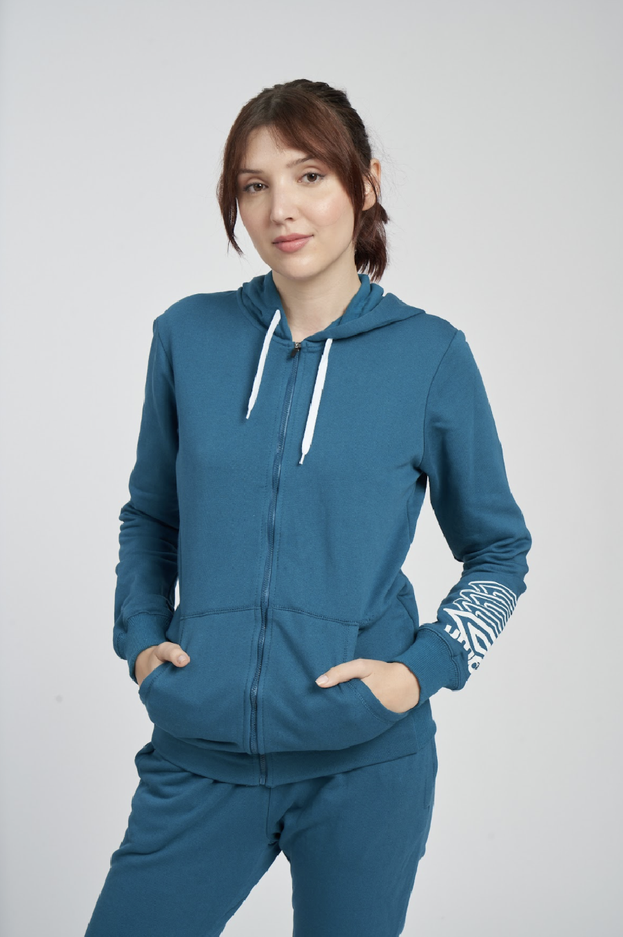 JAQUETA UMBRO FW TERRACE ZIP HOODIELYONS AZUL