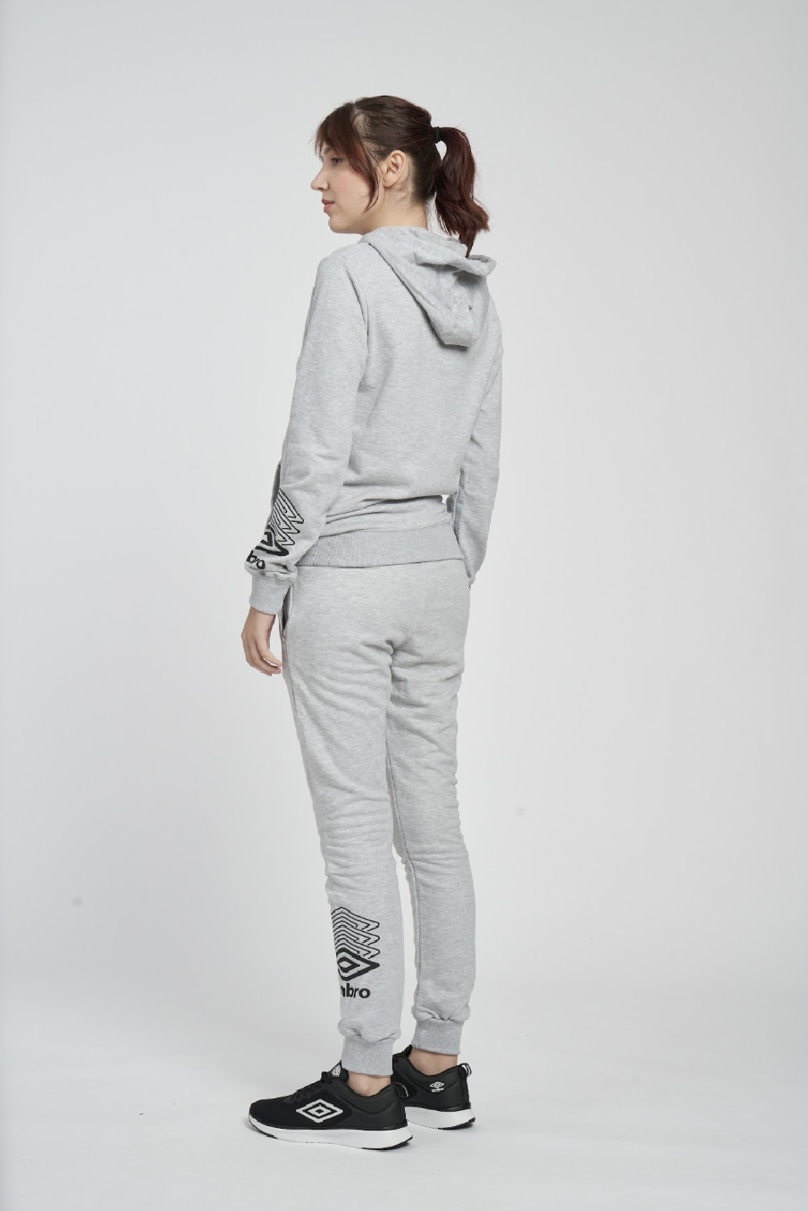 UMBRO FW TERRACE ZIP HOODIEGREY MARL JACKET