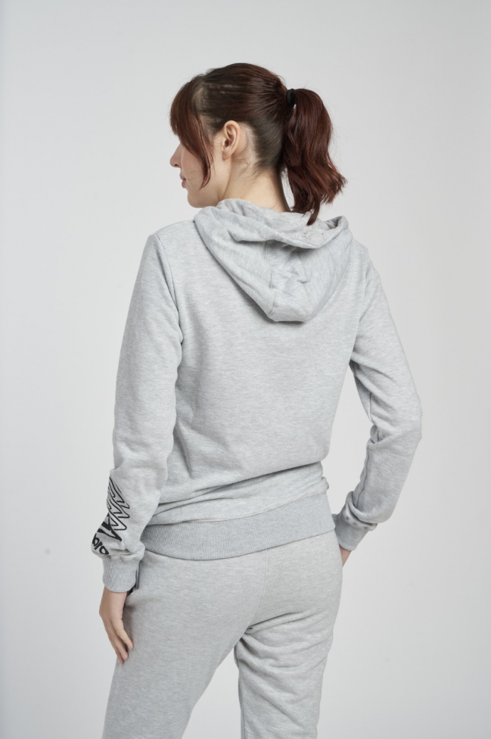 UMBRO FW TERRACE ZIP HOODIEGREY MARL...