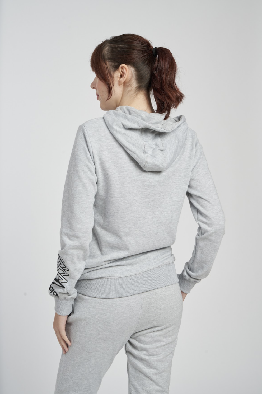 UMBRO FW TERRACE ZIP HOODIEGREY MARL JACKET