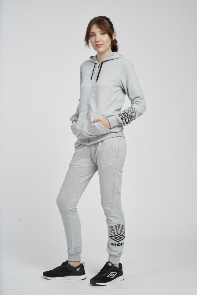 UMBRO FW TERRACE ZIP HOODIEGREY MARL...