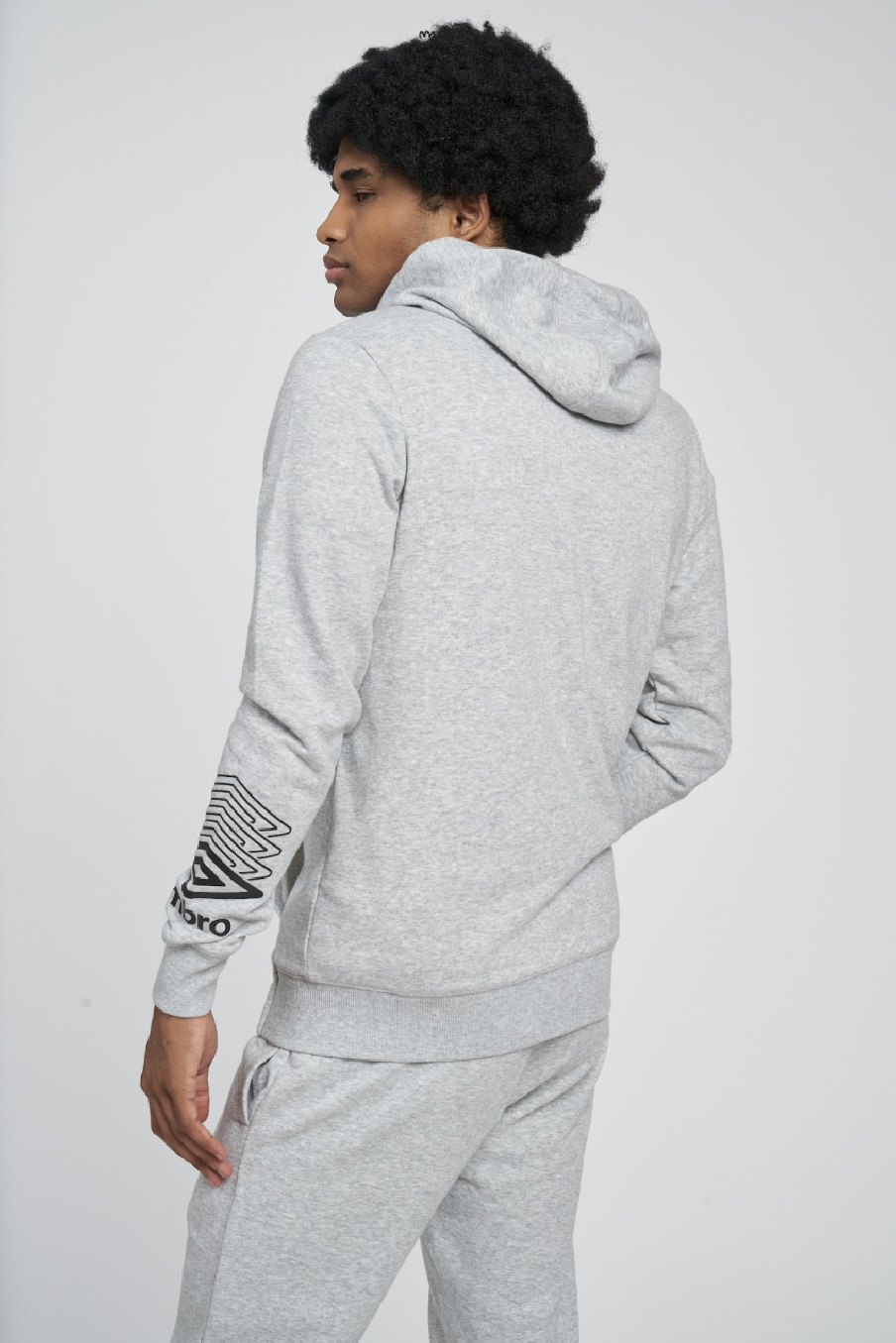 UMBRO FW TERRACE ZIP HOODIEGREY MARL JACKET