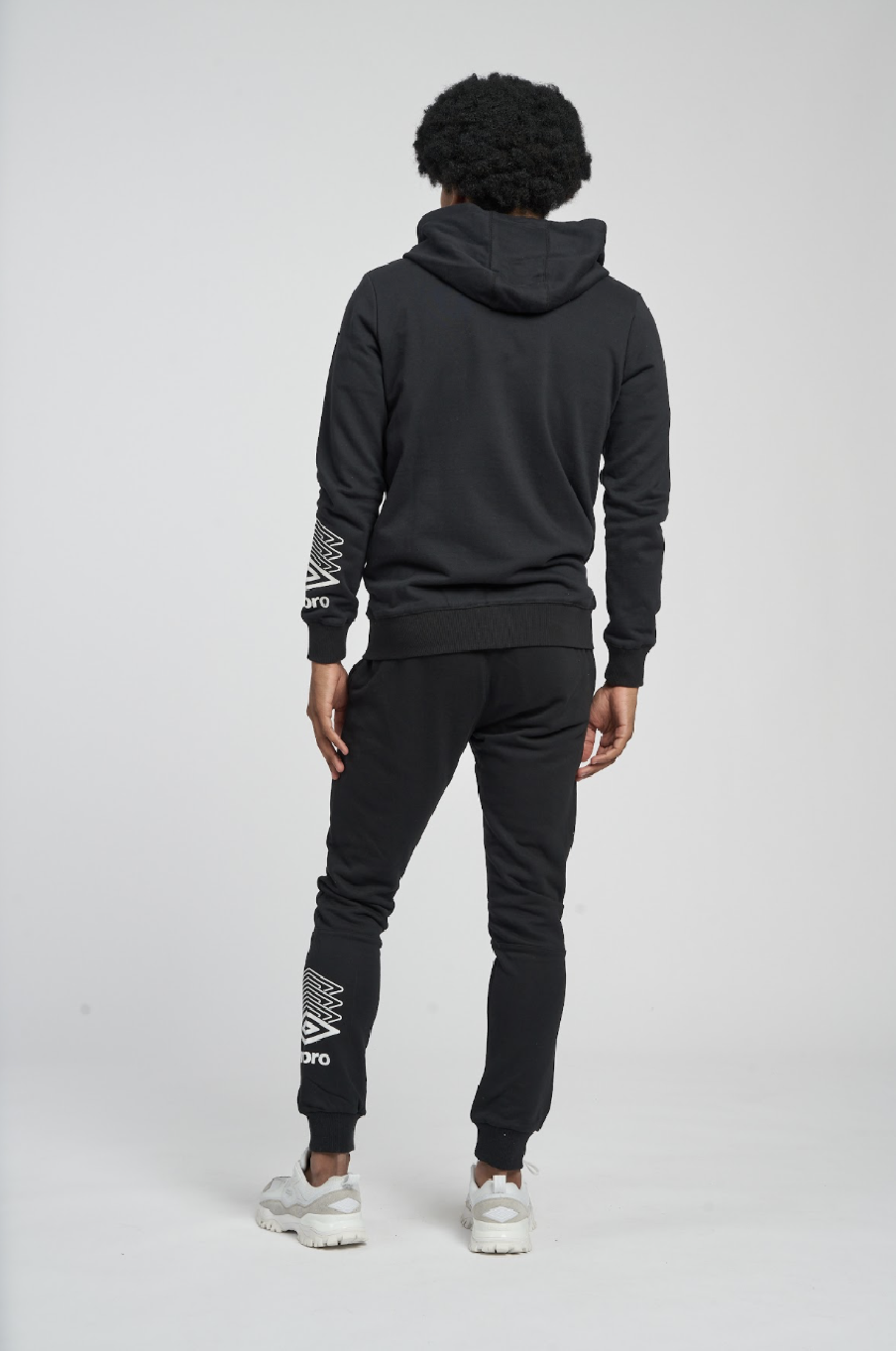 UMBRO FW TERRACE ZIP HOODIE BLACK JACKET