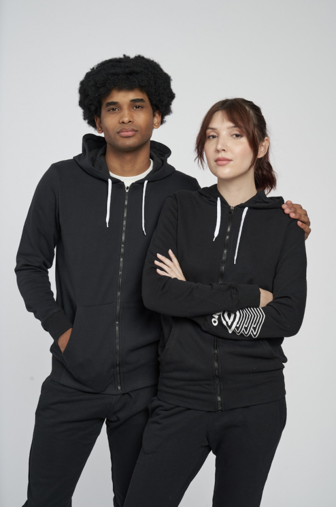 UMBRO FW TERRACE ZIP HOODIE BLACK JACKET
