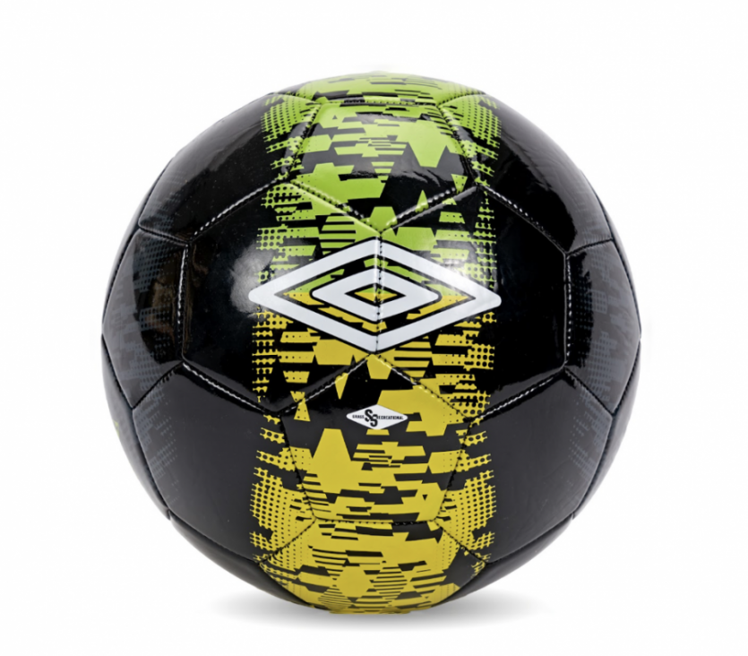 Soccer ball Umbro Recreational BLACK / GREEN / YELLOW...