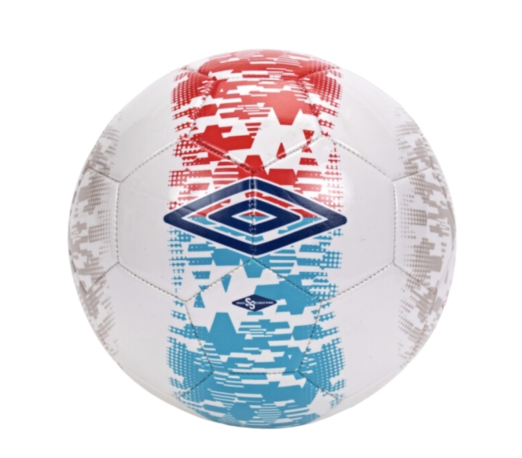 Balón de Fútbol Umbro Formation Recreational White / Navy / Atomic Red