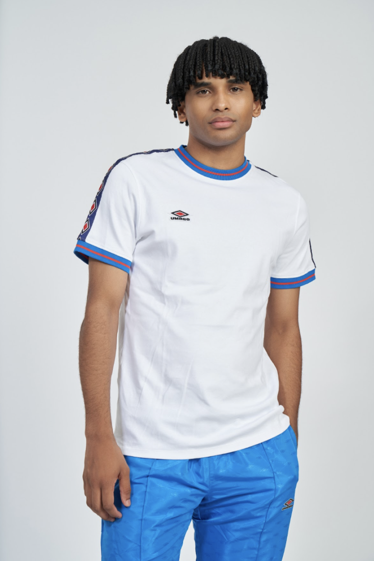 Camiseta Umbro Infilled Tape Tee Brilliant White