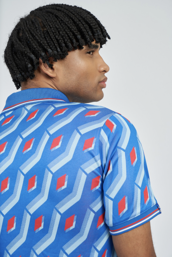 Polo Umbro Jacquard Shirt Regal Blue...