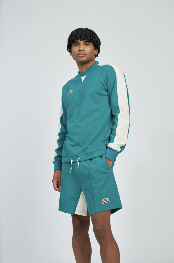 Sudadera Umbro Panelled Quetzal Green...