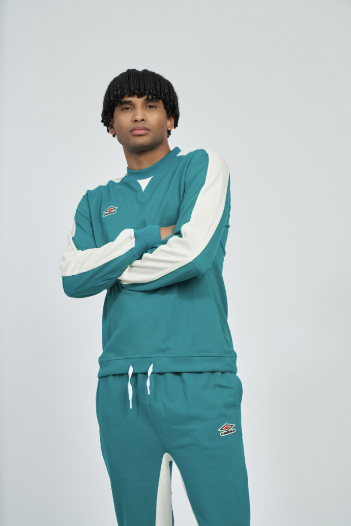 Sudadera Umbro Panelled Quetzal Green...