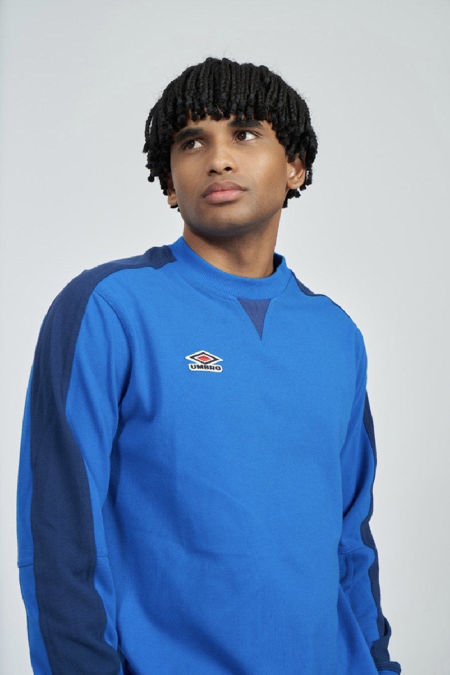 Sudadera Umbro Panelled Regal Blue / Estate Blue