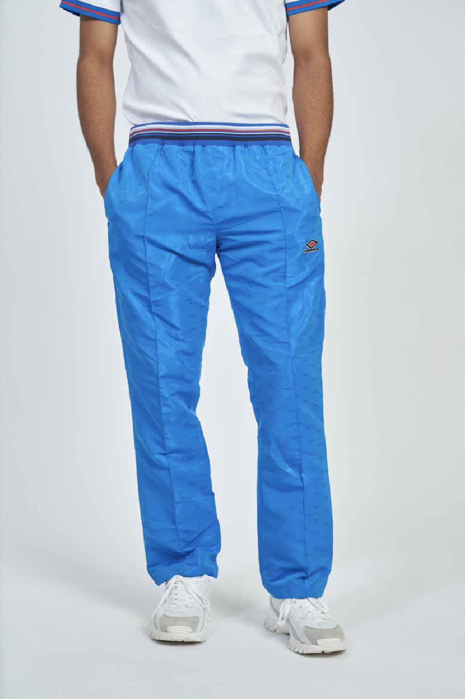 Pantalón Umbro Monogram Straight Leg Track Pant Regal Blue