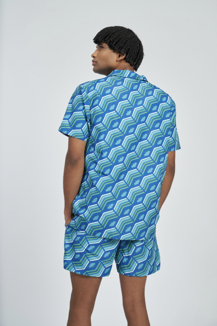 Camisa Umbro  Cabana Printed Quetzal...