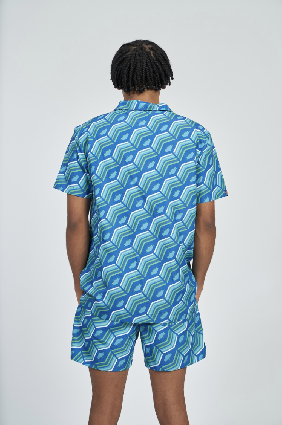 Camisa Umbro  Cabana Printed Quetzal Green Multi