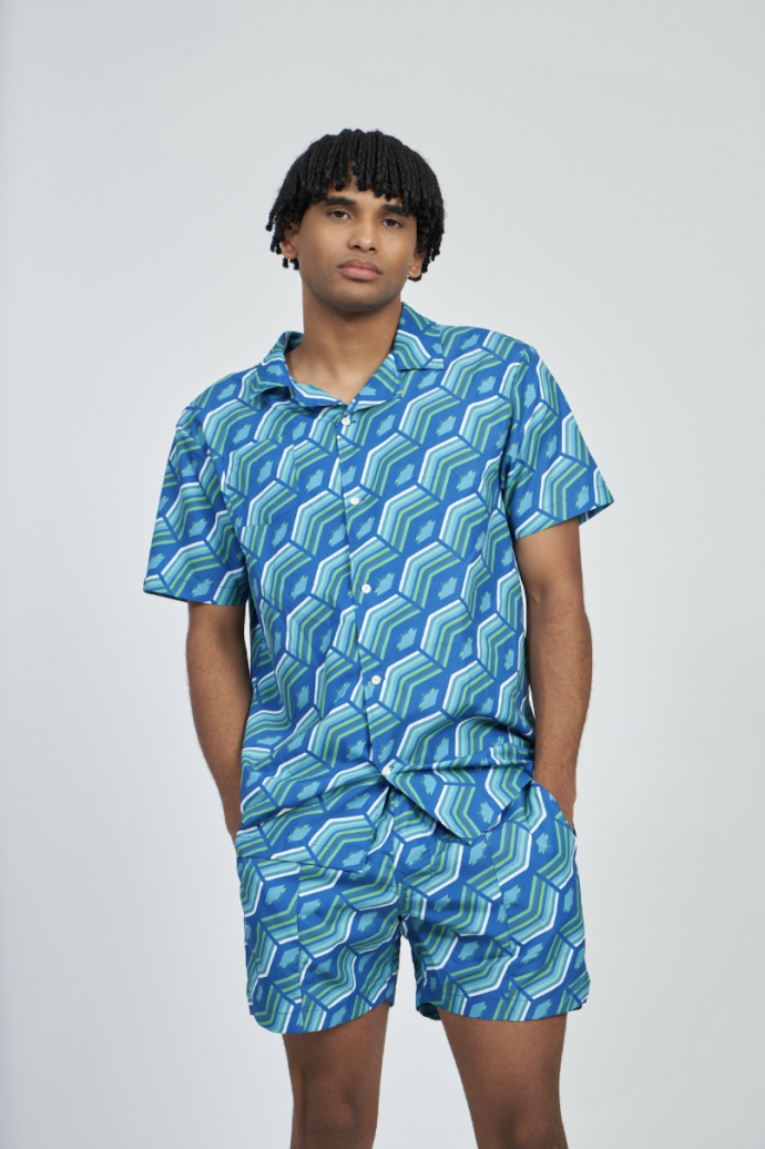 Camisa Umbro  Cabana Printed Quetzal...