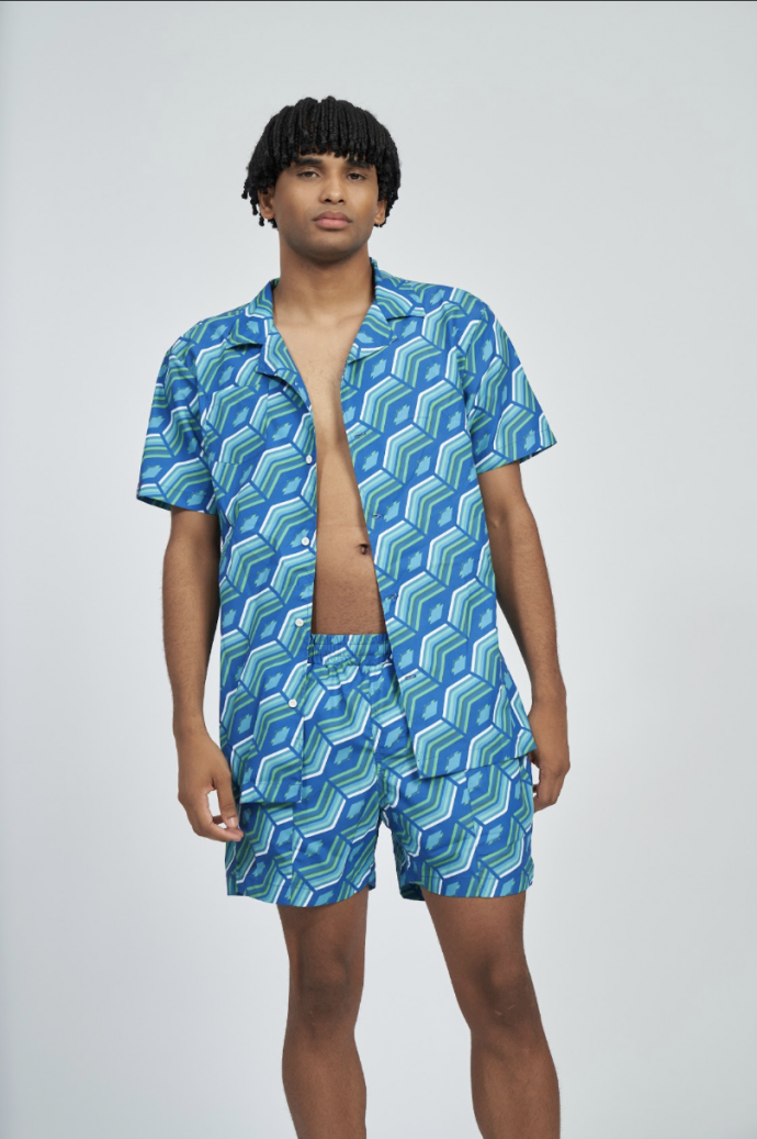 Camisa Umbro  Cabana Printed Quetzal...