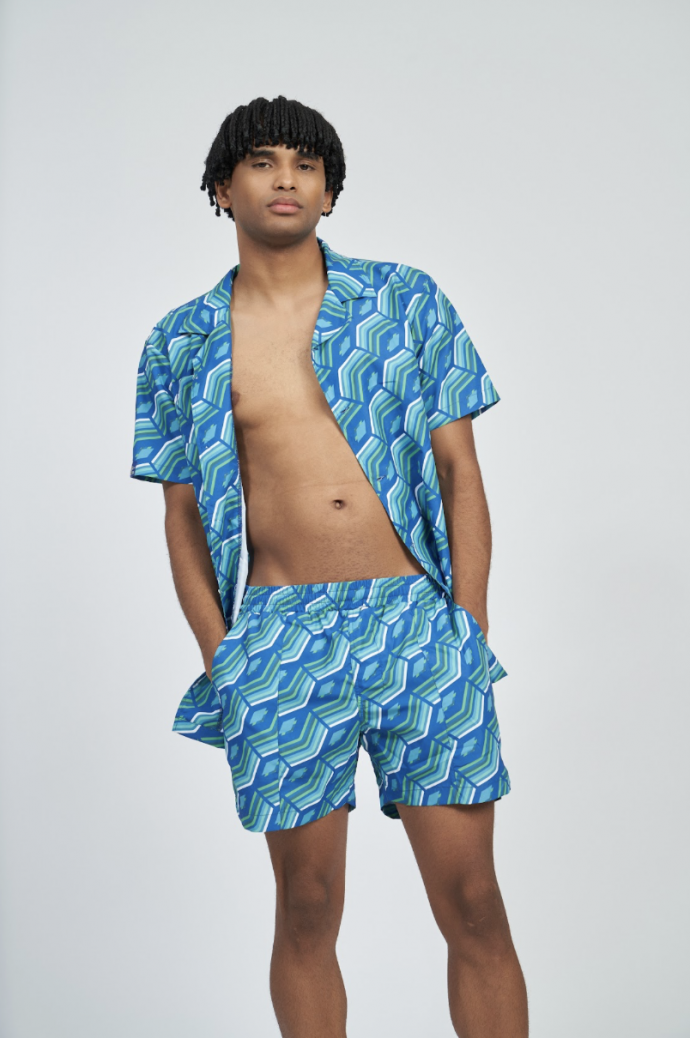 Camisa Umbro  Cabana Printed Quetzal...