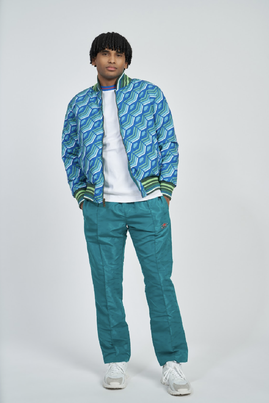 Chaqueta Umbro Reversible Ramsey Quetzal Green / Multi