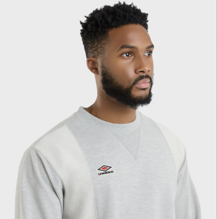 Sudadera Umbro Textured Grey Marl