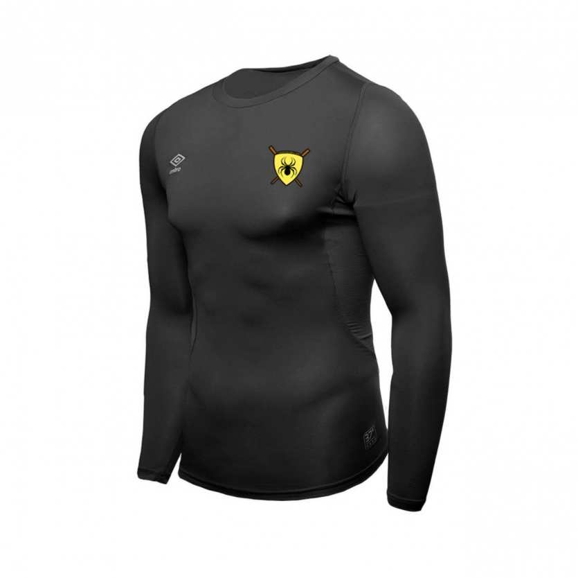 Adult Competition Thermal T-Shirt The Core Black Spider