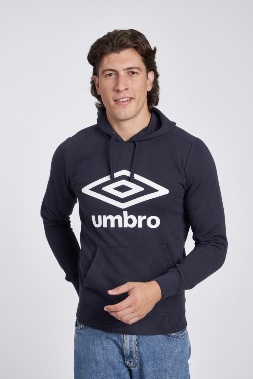 Φούτερ με κουκούλα Umbro Wardrobe Large Logo Navy / White...