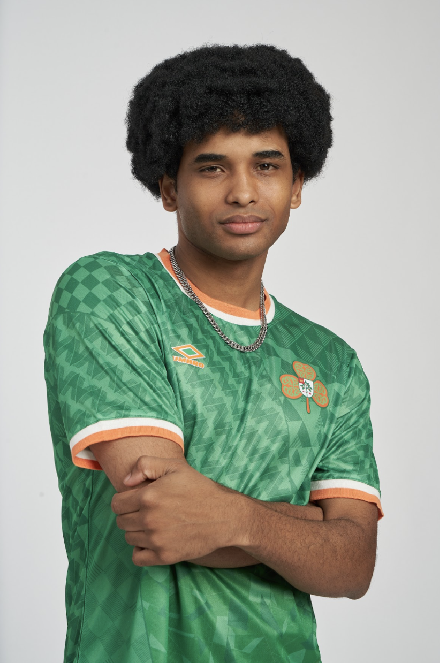 Camiseta Umbro Ireland Iconic Graphic Jersey Kelly Verde