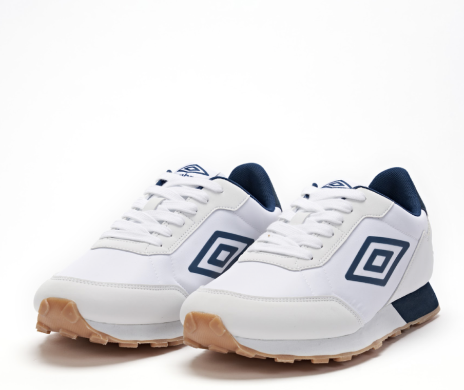Umbro Addison White / Mid Navy Sneaker