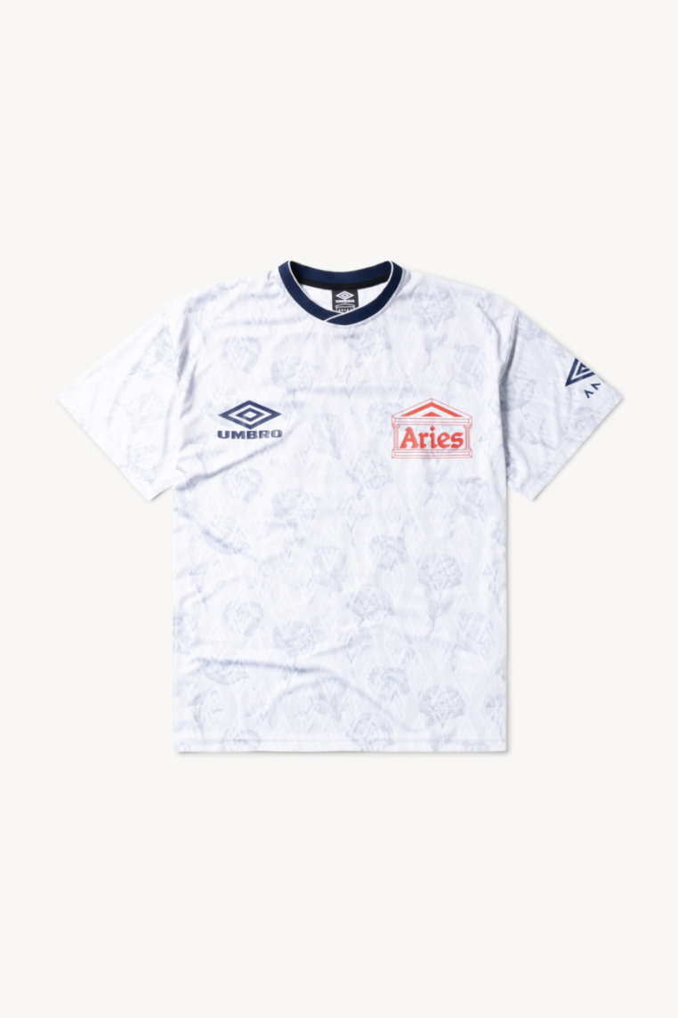 T-shirt Aries x Umbro White Roses SS Football Jersey