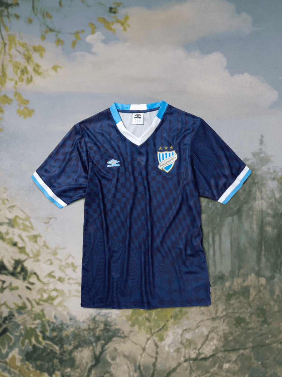 Camiseta Umbro Argentina Iconic Graphic Jersey Dark Navy