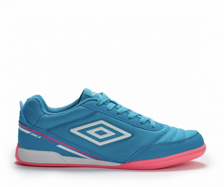 ZAPATILLA DE FÚTBOL SALA UMBRO SALA STREET II ATOMIC BLUE/ WHITE / PINK GLO