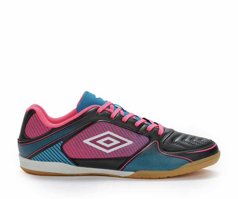 ZAPATILLA DE FÚTBOL SALA UMBRO SALA STRIKER BLACK / WHITE / ATOMIC BLUE / PINK GLO